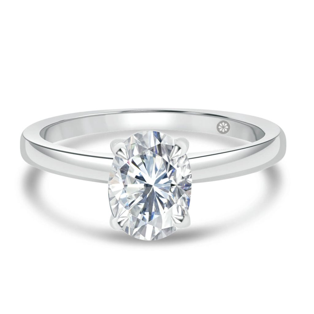 Lab Grown Diamond Engagement Ring | Holly Oval 1.00-1.50ct | LAVANA ...