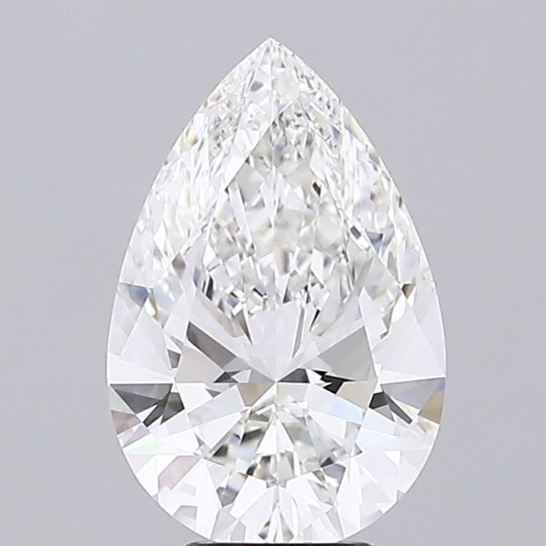 Pear 5.23Ct F If