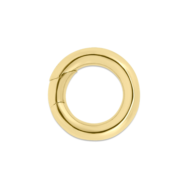 Earring Jump Ring Closed 18K Yellow Gold