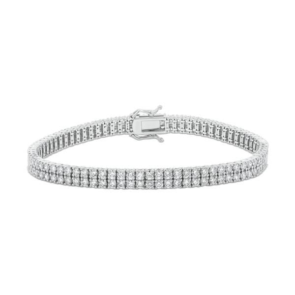 Liv Double 18K White Gold 5.46tcw