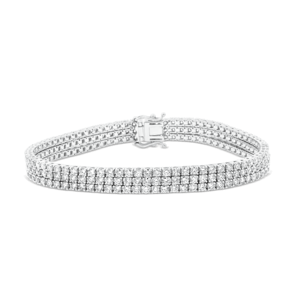 Liv Triple 18K White Gold 7.98tcw