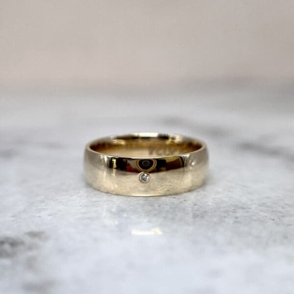 Alexandria O. Custom BandWedding Band9K Yellow Gold