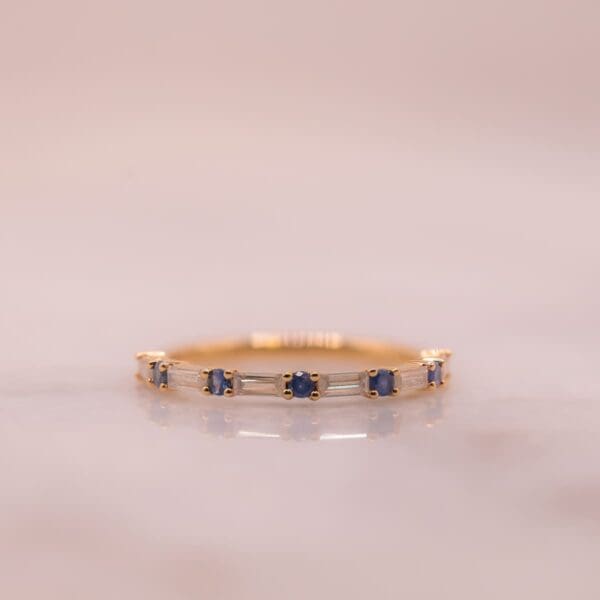 Bethany C. Custom BandWedding Band18K Yellow Gold