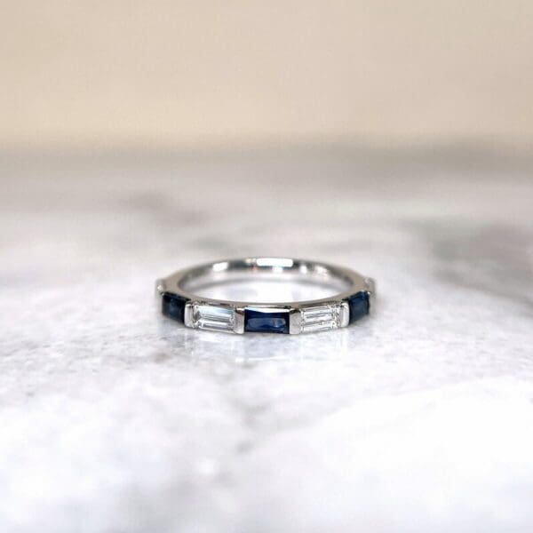 Susan D. Custom BandWedding Band18K White Gold