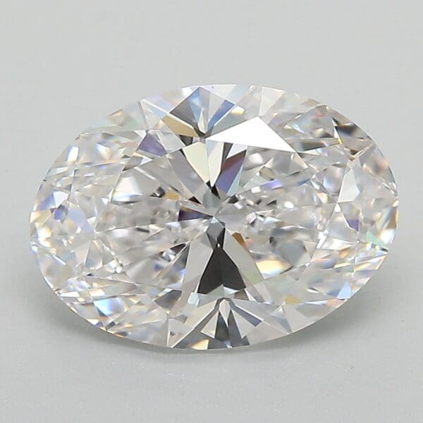 Oval 2.97Ct E Vvs2